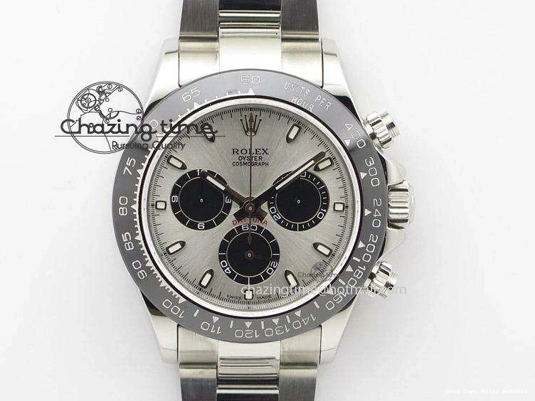 AAA Replica Watches Daytona A ZeroBulk Edition 1:1 Best Silver JF SS Bezel Dial Black On 4021 Ceramic Bracelet 1220